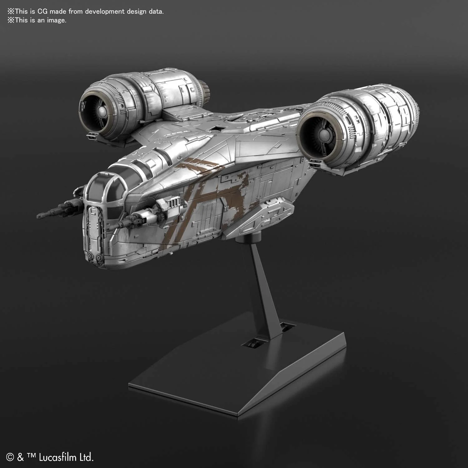 Bandai Star Wars - The Razor Crest Silver Coating Ver. - Image 3
