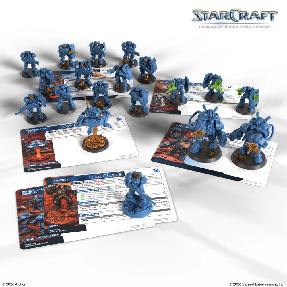 Starcraft Miniatures Games: Two Player Starter Set Founders Edition [PRE-ORDER] - Image 13