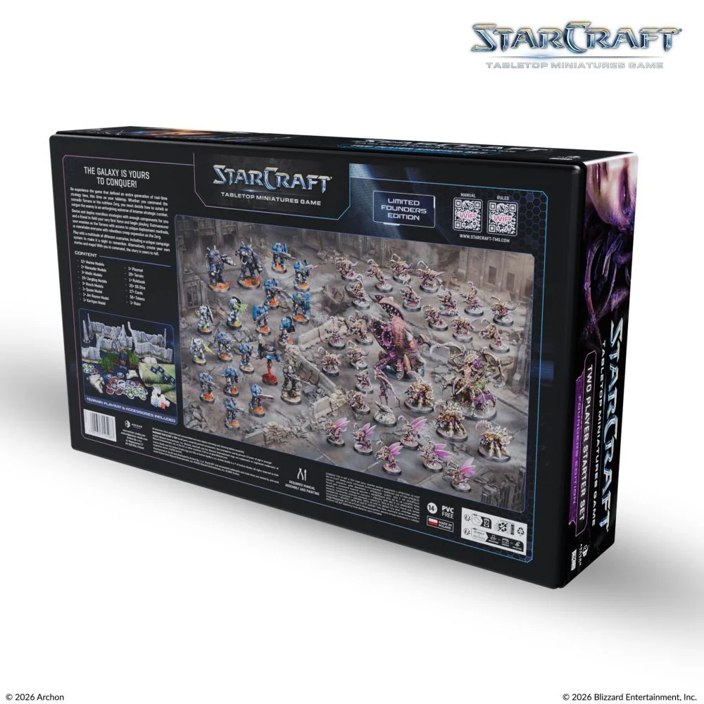 Starcraft Miniatures Games: Two Player Starter Set Founders Edition [PRE-ORDER] - Image 3