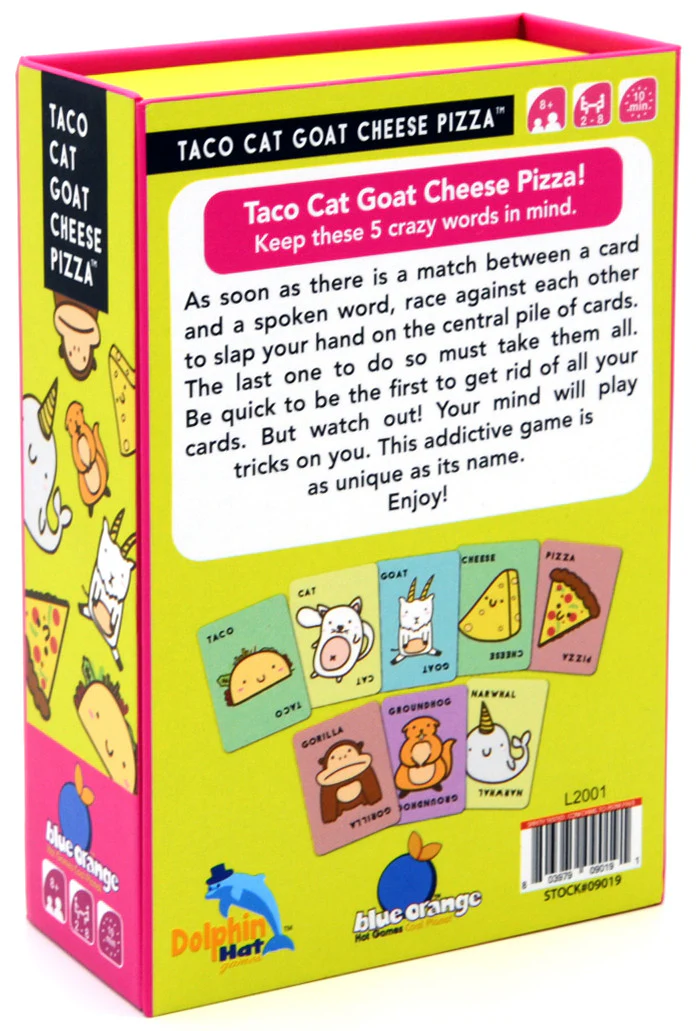 Taco Cat Goat Cheese Pizza Party Games - Image 5