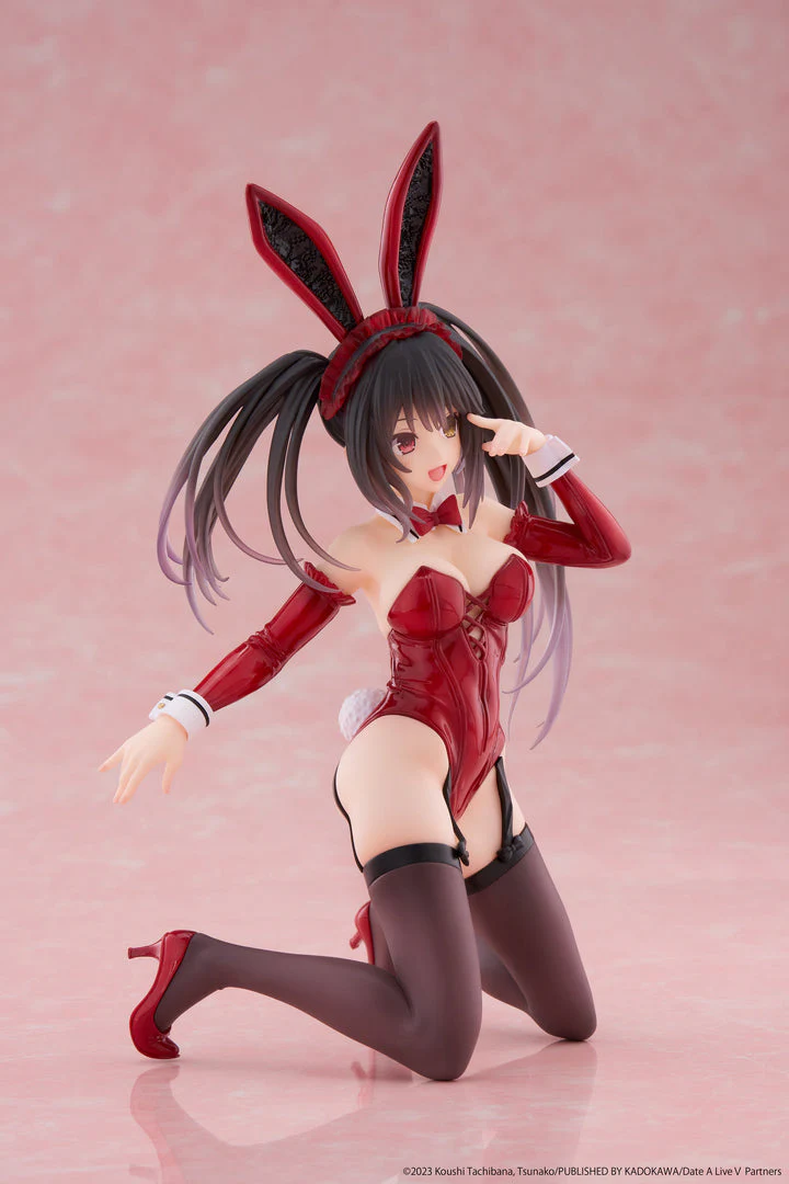 Taito - Date A Live - Kurumi Tokisaki Bunny Ver. Desktop Cute Figure - Image 6