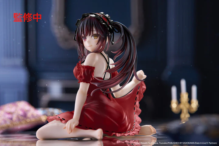 Taito - Date A Live - Kurumi Tokisaki Nightwear Ver. Desktop Cute Figure - Image 3