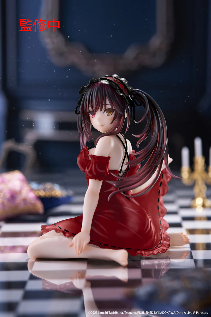 Taito - Date A Live - Kurumi Tokisaki Nightwear Ver. Desktop Cute Figure - Image 4