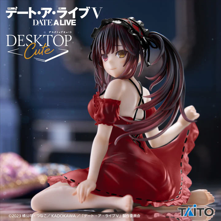 Taito - Date A Live - Kurumi Tokisaki Nightwear Ver. Desktop Cute Figure - Image 5