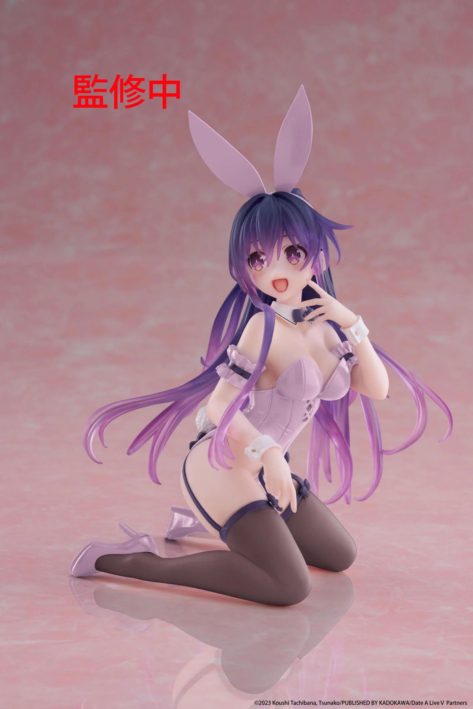Taito - Date A Live - V Desktop Cute Figure Tohka Yatogami (Bunny Version) - Image 4