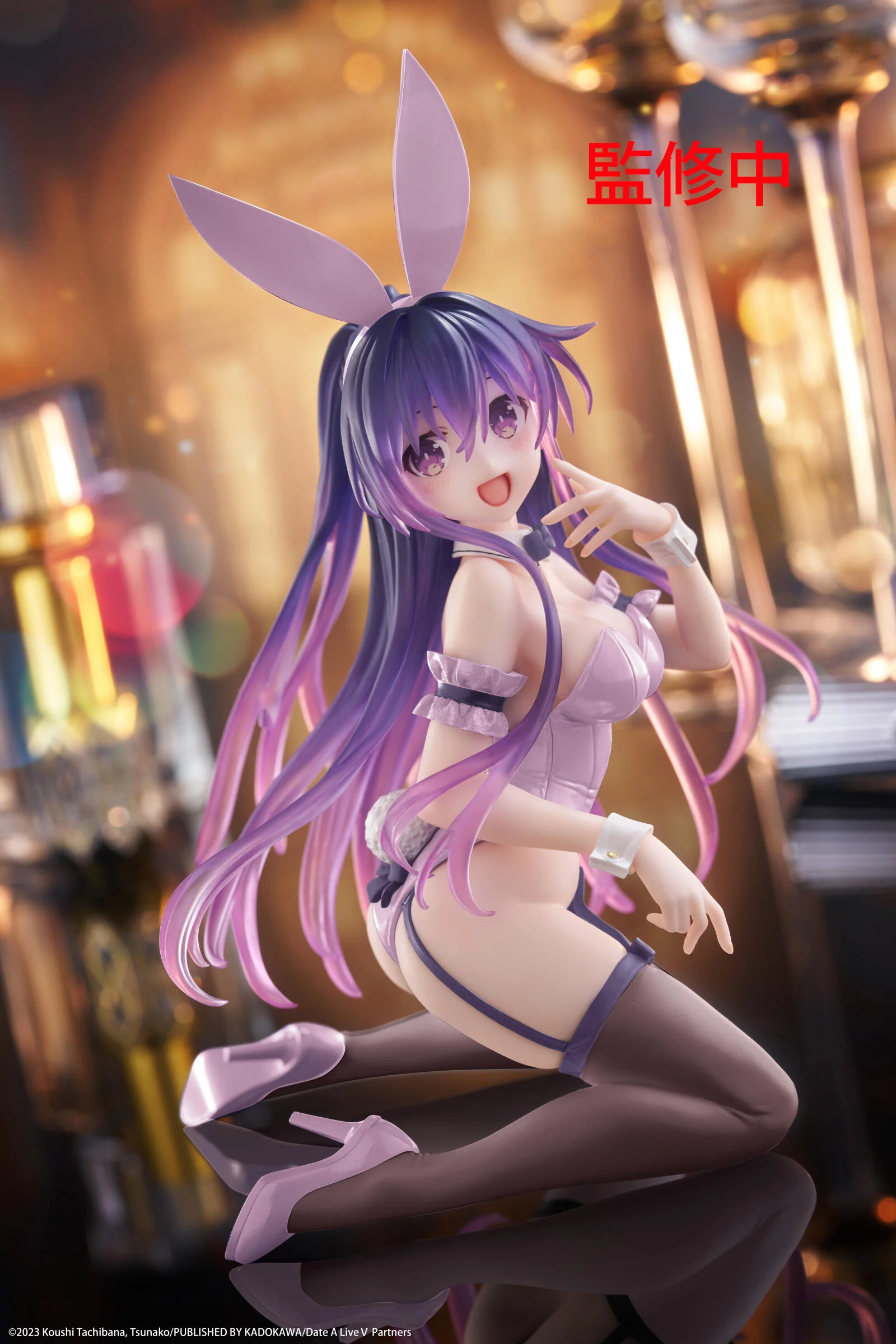 Taito - Date A Live - V Desktop Cute Figure Tohka Yatogami (Bunny Version) - Image 5