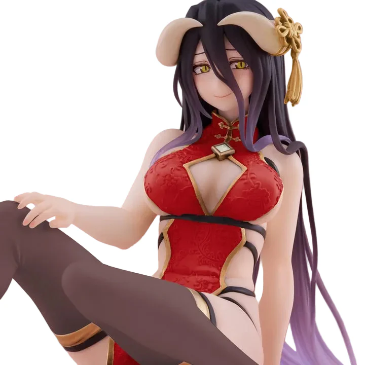 Taito - Overlord - Albedo China Dress Ver. Desktop Cute Figure