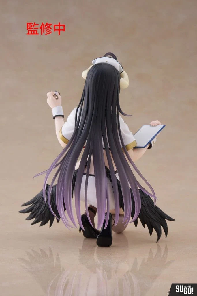 Taito - Overlord - Desktop Cute Figure Albedo (Nurse Version) - Image 3