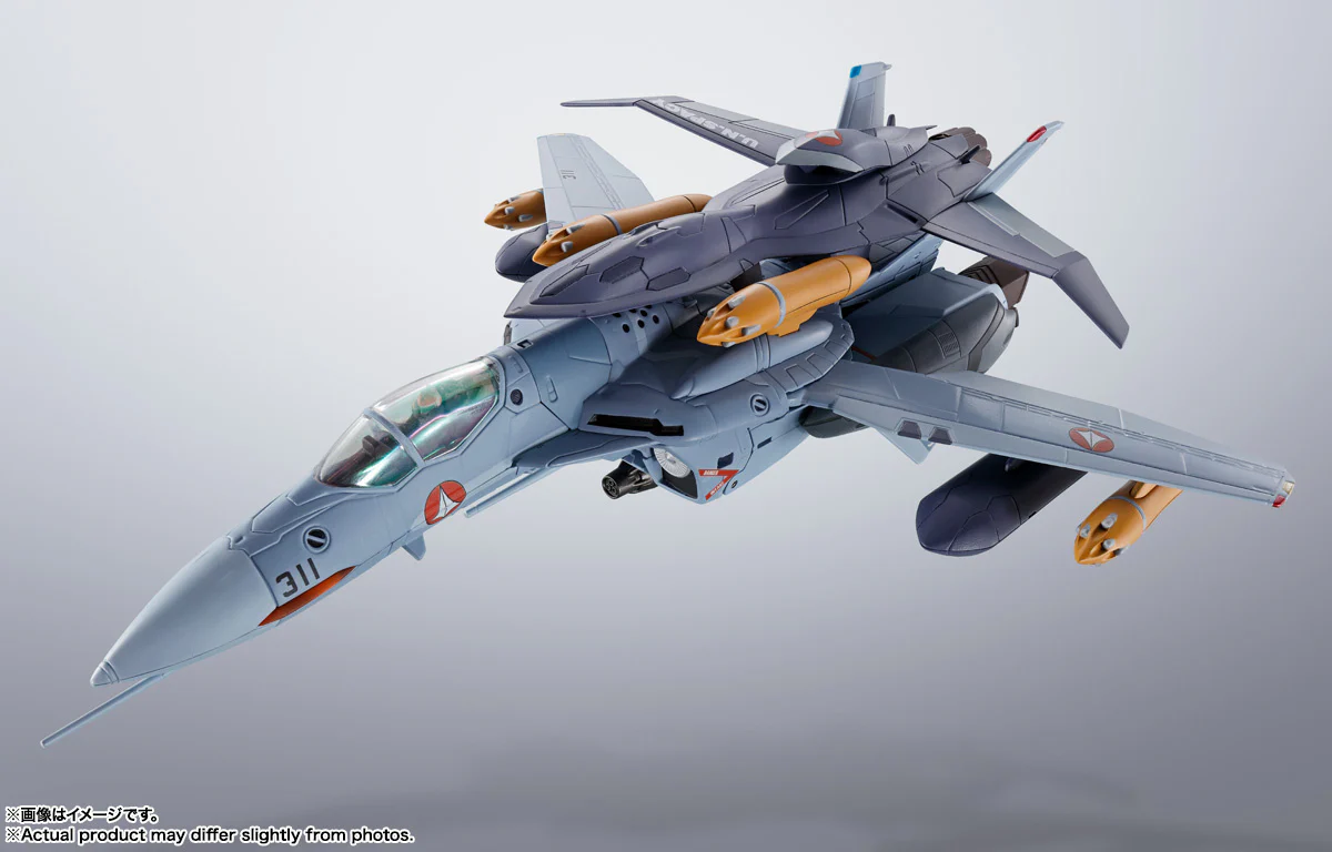TAMASHII - Hi-Metal R VF-0A Phoenix (Shin Kudo Use) + QF-2200D-B Ghost - Image 11