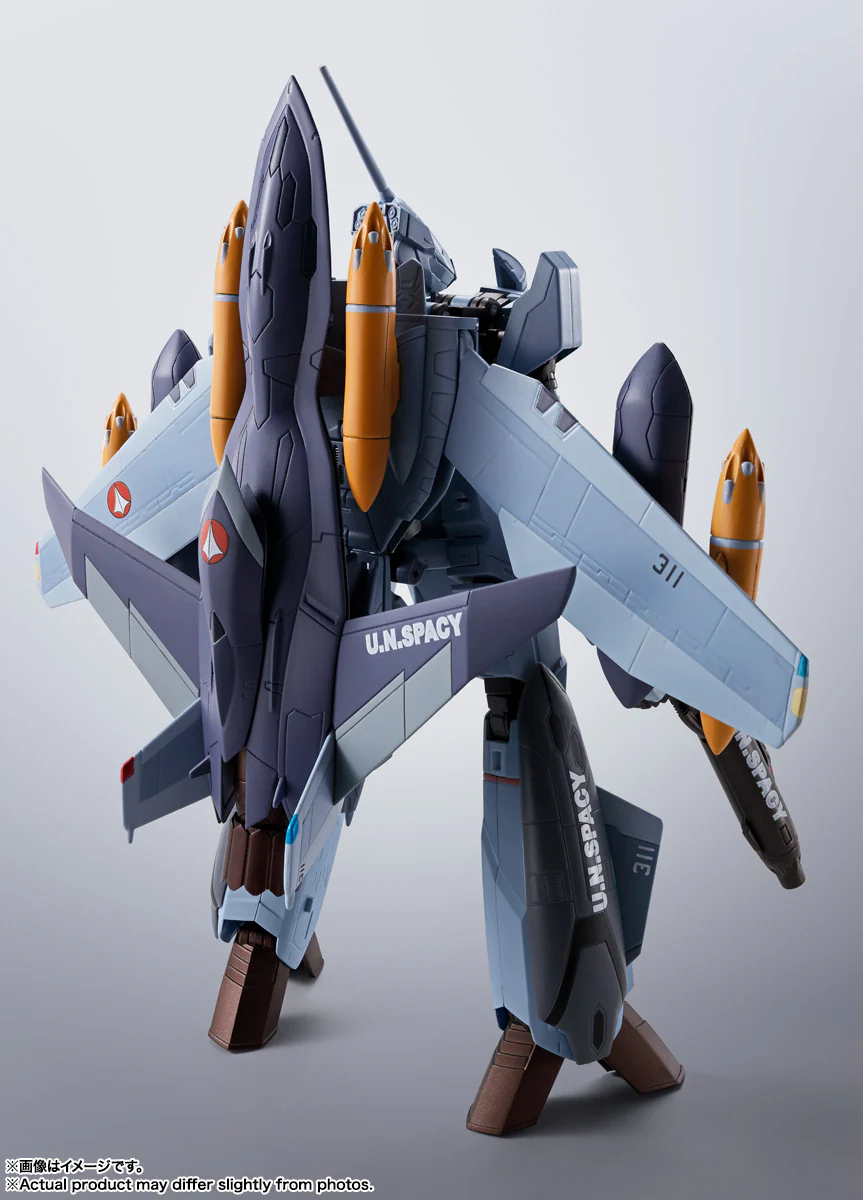 TAMASHII - Hi-Metal R VF-0A Phoenix (Shin Kudo Use) + QF-2200D-B Ghost - Image 3