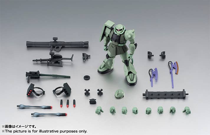 TAMASHII - ROBOT Damashii (SIDE MS) MS-06 Zaku ver A.N.I.M.E. - Image 10