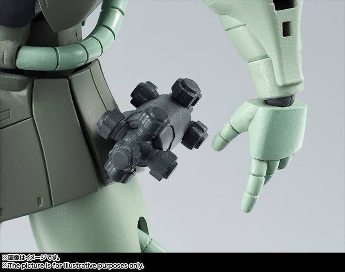 TAMASHII - ROBOT Damashii (SIDE MS) MS-06 Zaku ver A.N.I.M.E. - Image 6