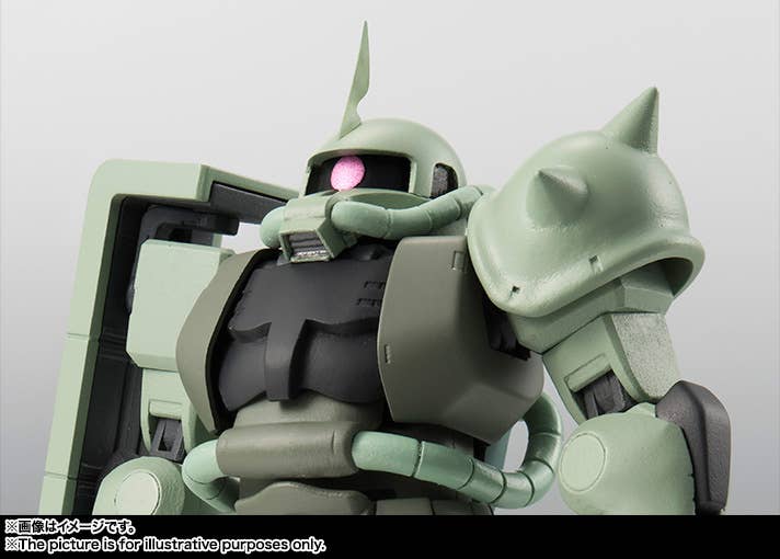 TAMASHII - ROBOT Damashii (SIDE MS) MS-06 Zaku ver A.N.I.M.E. - Image 9