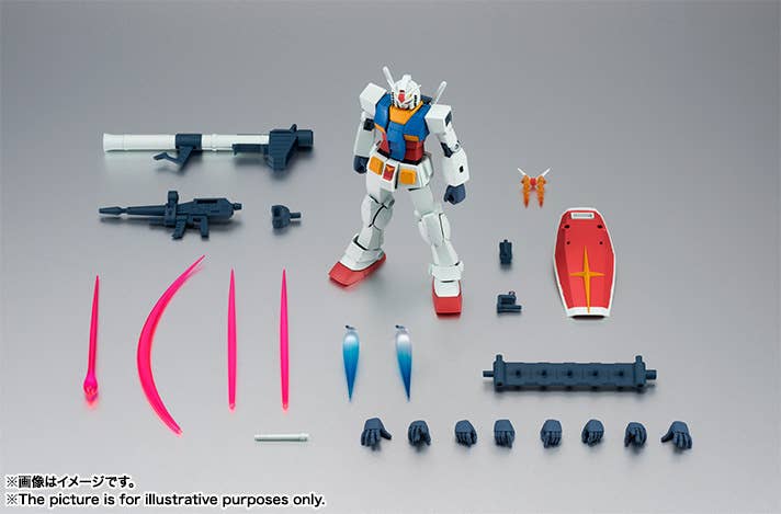 TAMASHII - ROBOT Damashii (SIDE MS) RX-78-2 Gundam ver. A.N.I.M.E. - Image 3