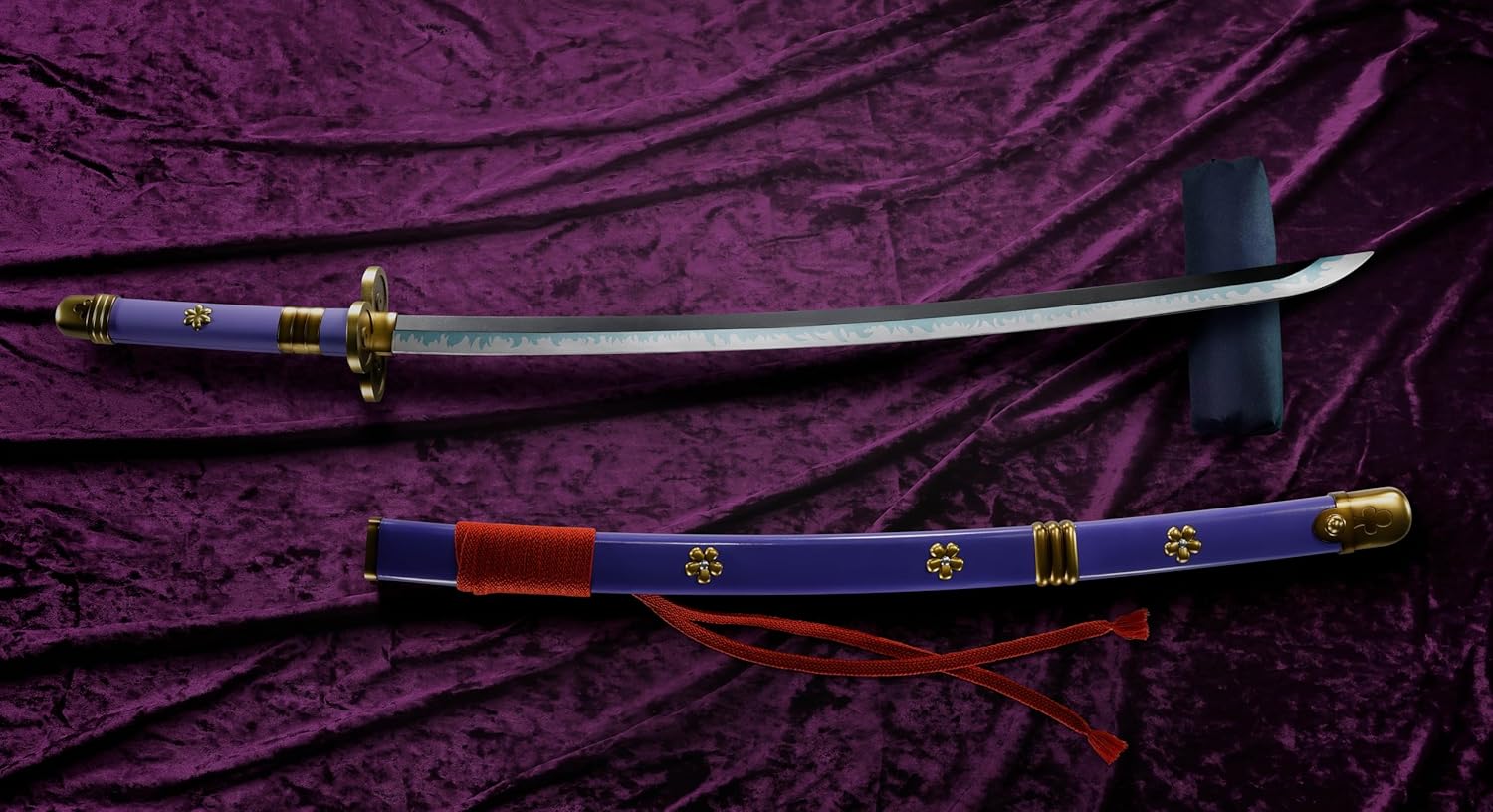 TAMASHII - One Piece Roronoa Zoro Three Swords Set (Wado Ichimonji, Sandai Kitetsu, Enma) - Image 5