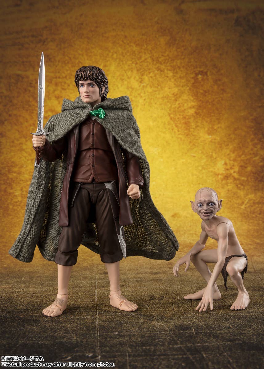 The Lord of the Rings - S.H.Figuarts Frodo Baggins & Gollum - The Fellowship of the Ring - Image 2