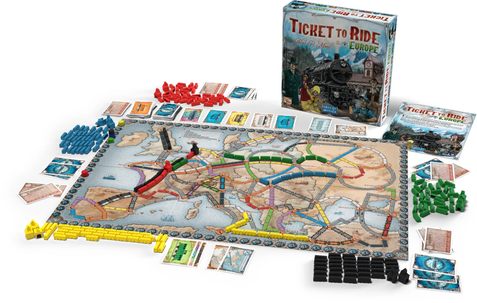 Ticket to Ride Europe Strategy Games - Image 6