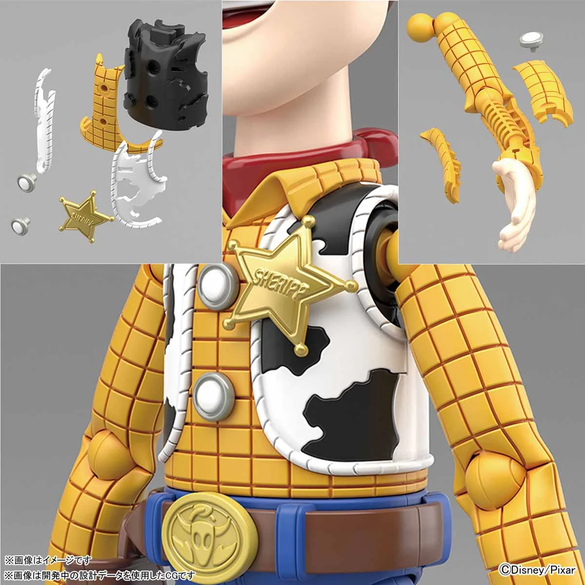 Toy Story - Cinema-rise Standard: Toy Story 4 - Woody - Model Kit - Image 2
