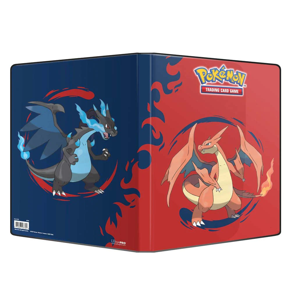 ULTRA PRO - Pokemon TCG 9-Pocket Portfolio - Mega Charizard X & Mega Charizard Y