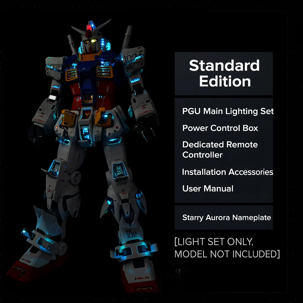 Unicorn & Art - Remote + LED Unit Only for PG 1/60 RX-78-2 GUNDAM - Image 3
