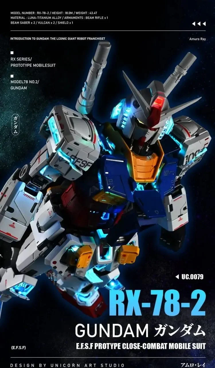 Unicorn & Art - Remote + LED Unit Only for PG 1/60 RX-78-2 GUNDAM - Image 4
