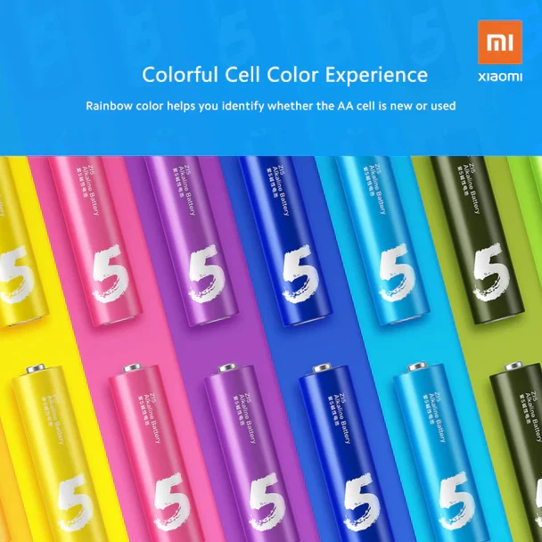 Xiaomi 1.5V AA / AAA Rainbow Batteries - Image 3