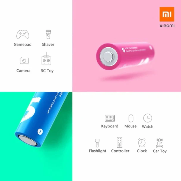 Xiaomi 1.5V AA / AAA Rainbow Batteries - Image 5