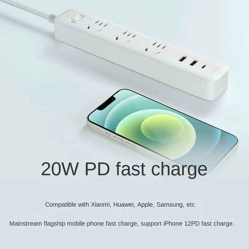 Xiaomi Mijia Power Board With 20W Fast Charging Switch Plug - Image 2