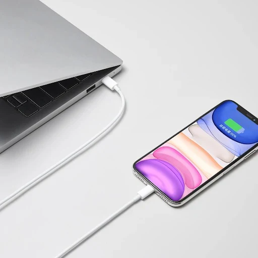 Xiaomi USB Type-C to Lightning Cable 1m - White - Image 3