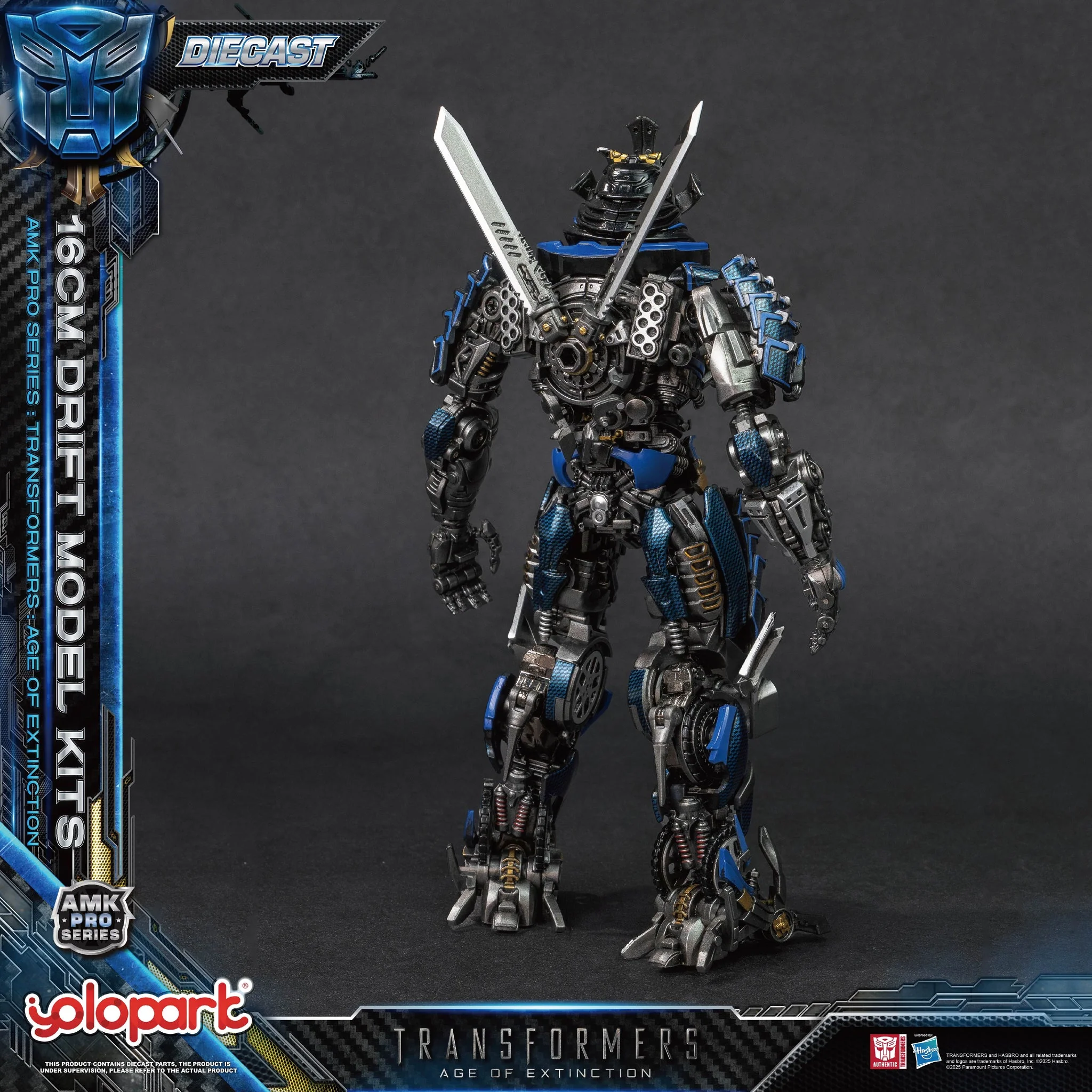 YOLOPARK - Transformers AMK PRO Series 16cm Drift Model Kit - Image 3