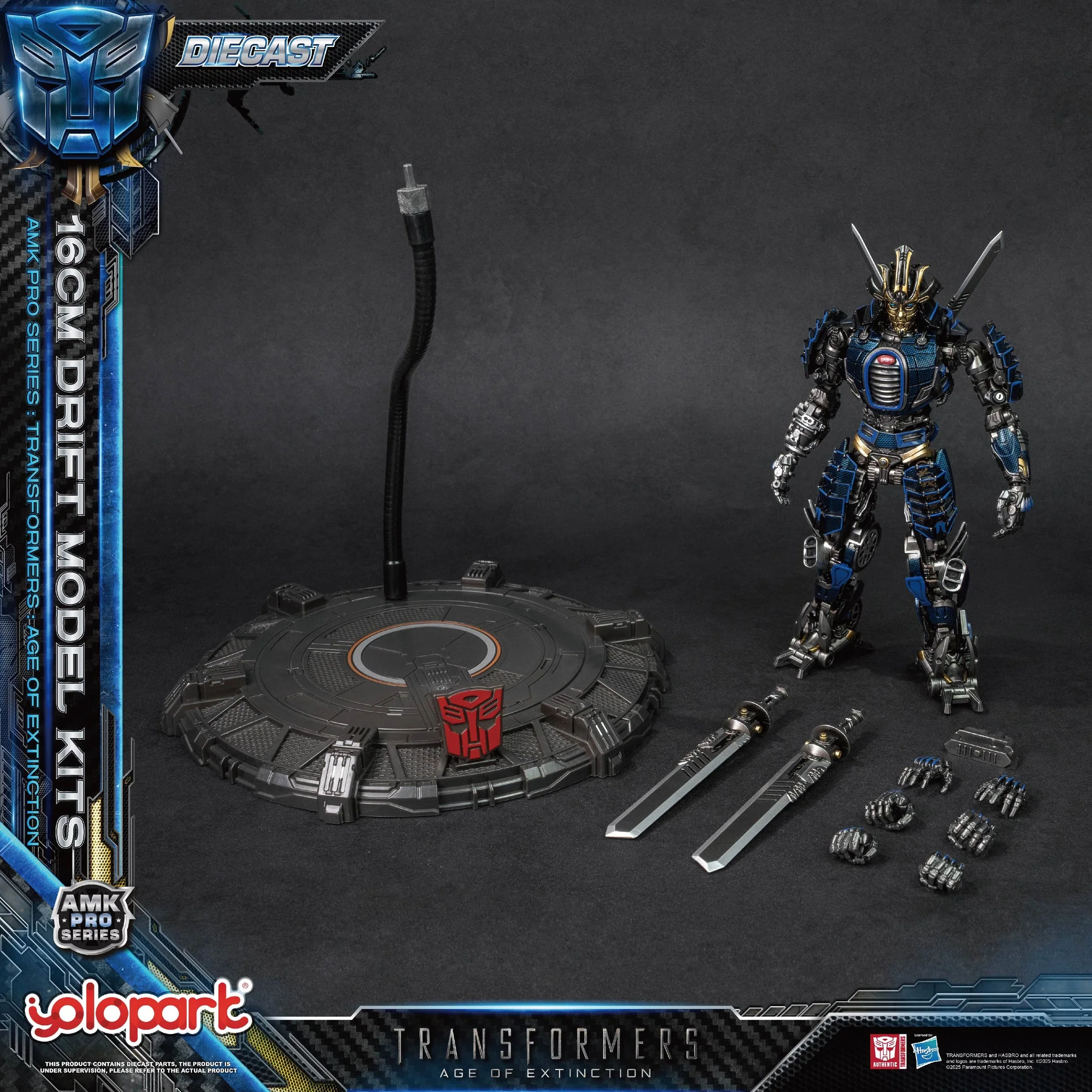YOLOPARK - Transformers AMK PRO Series 16cm Drift Model Kit - Image 5