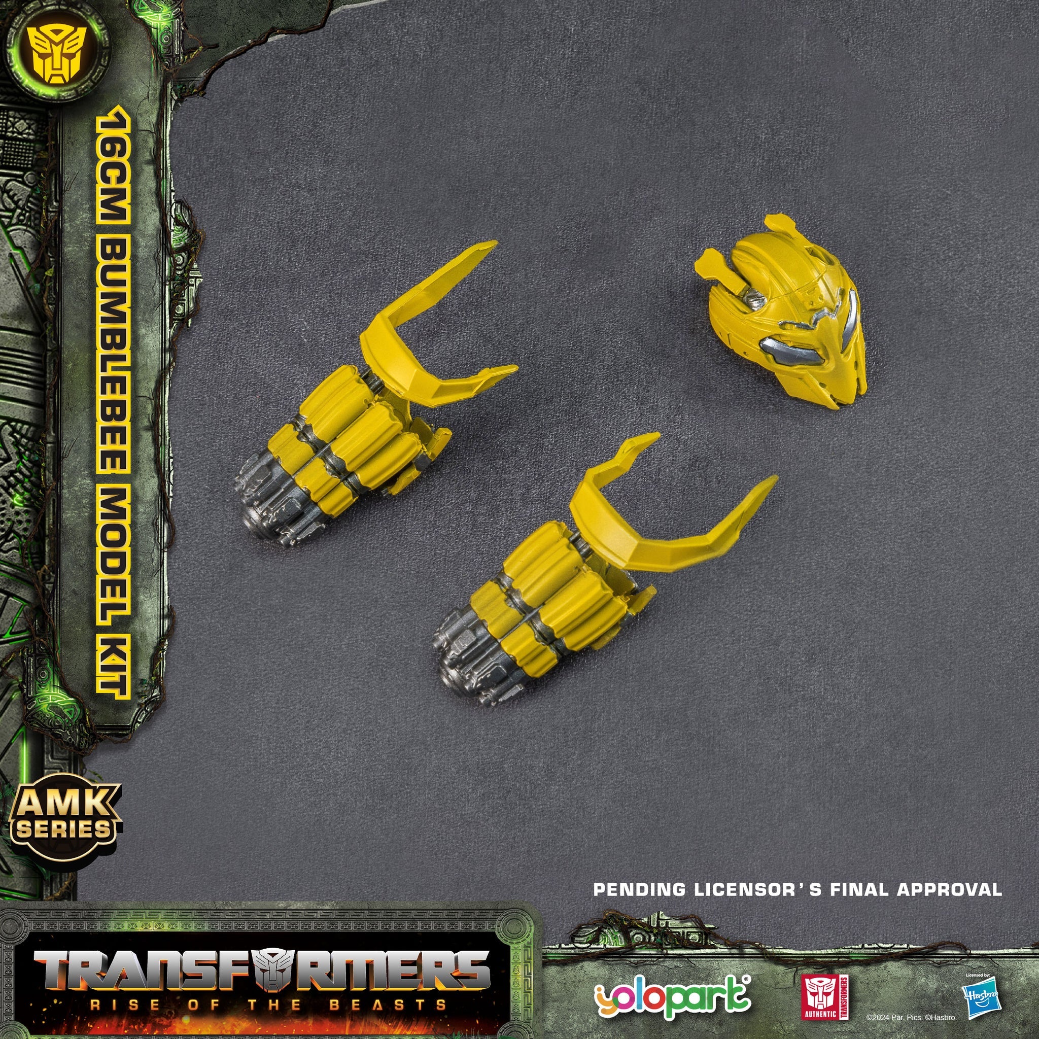 YOLOPARK - Transformers Rise of the Beasts 18cm Cheetor Model Kit - Image 11