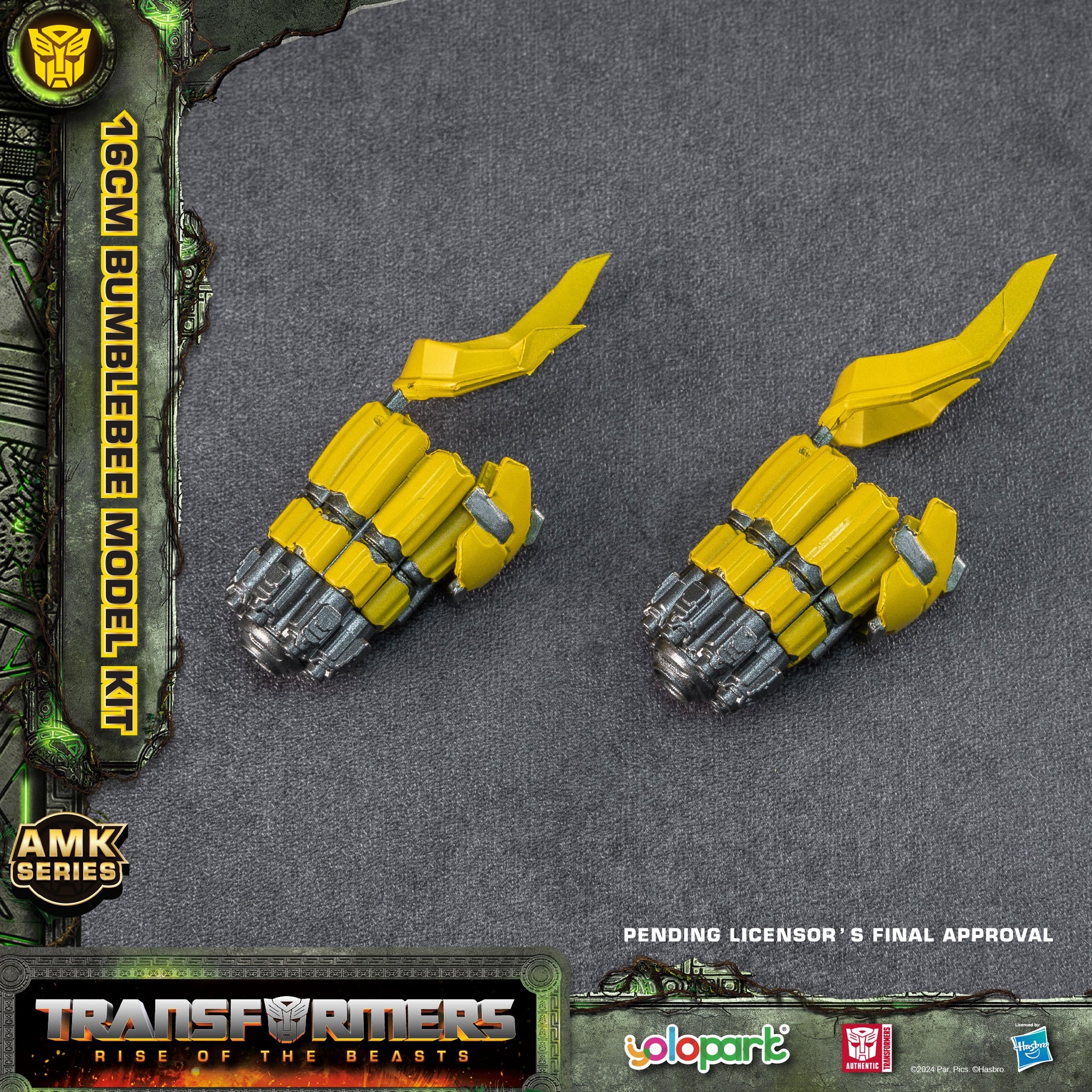 YOLOPARK - Transformers Rise of the Beasts 18cm Cheetor Model Kit - Image 13