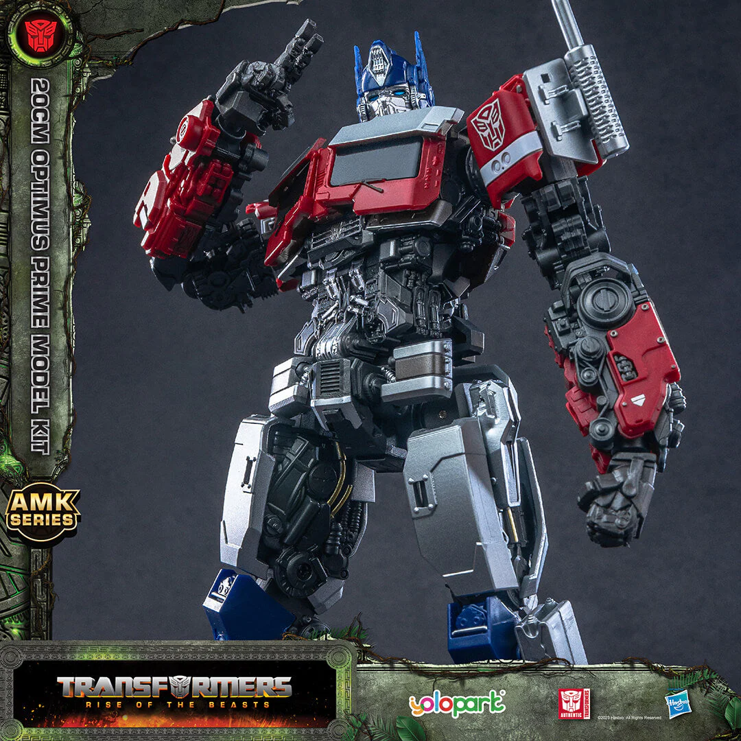 YOLOPARK - Transformers Rise of the Beasts 20cm Optimus Prime Model Kits - Image 3
