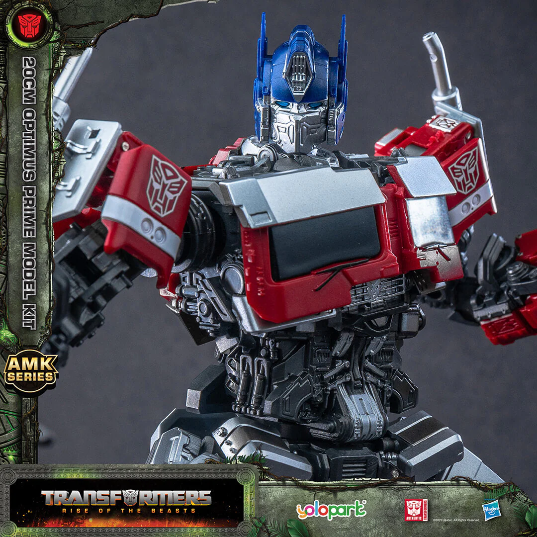 YOLOPARK - Transformers Rise of the Beasts 20cm Optimus Prime Model Kits - Image 4