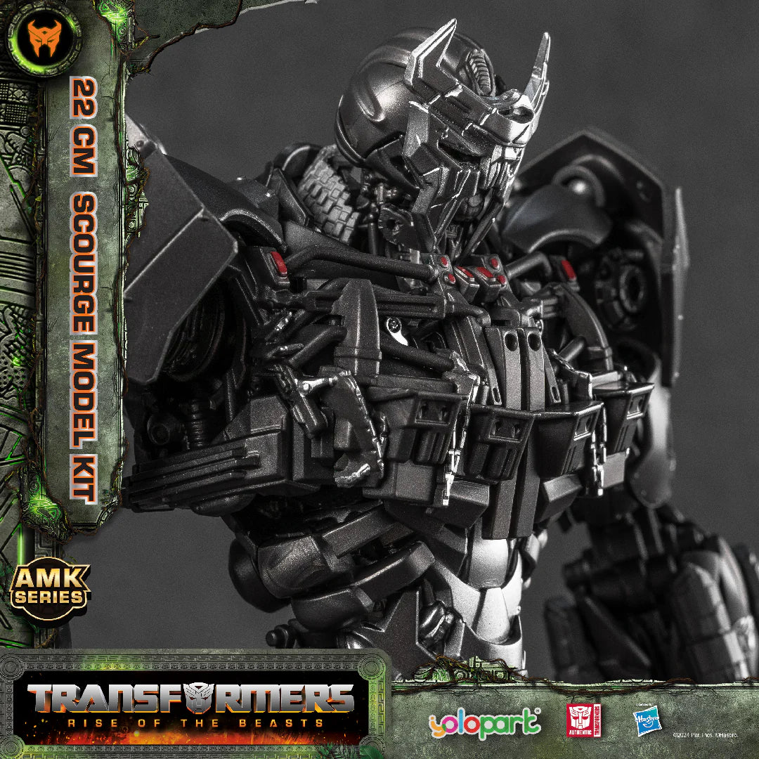 YOLOPARK - Transformers Rise of the Beasts 22cm Scourge Model Kit - Image 13
