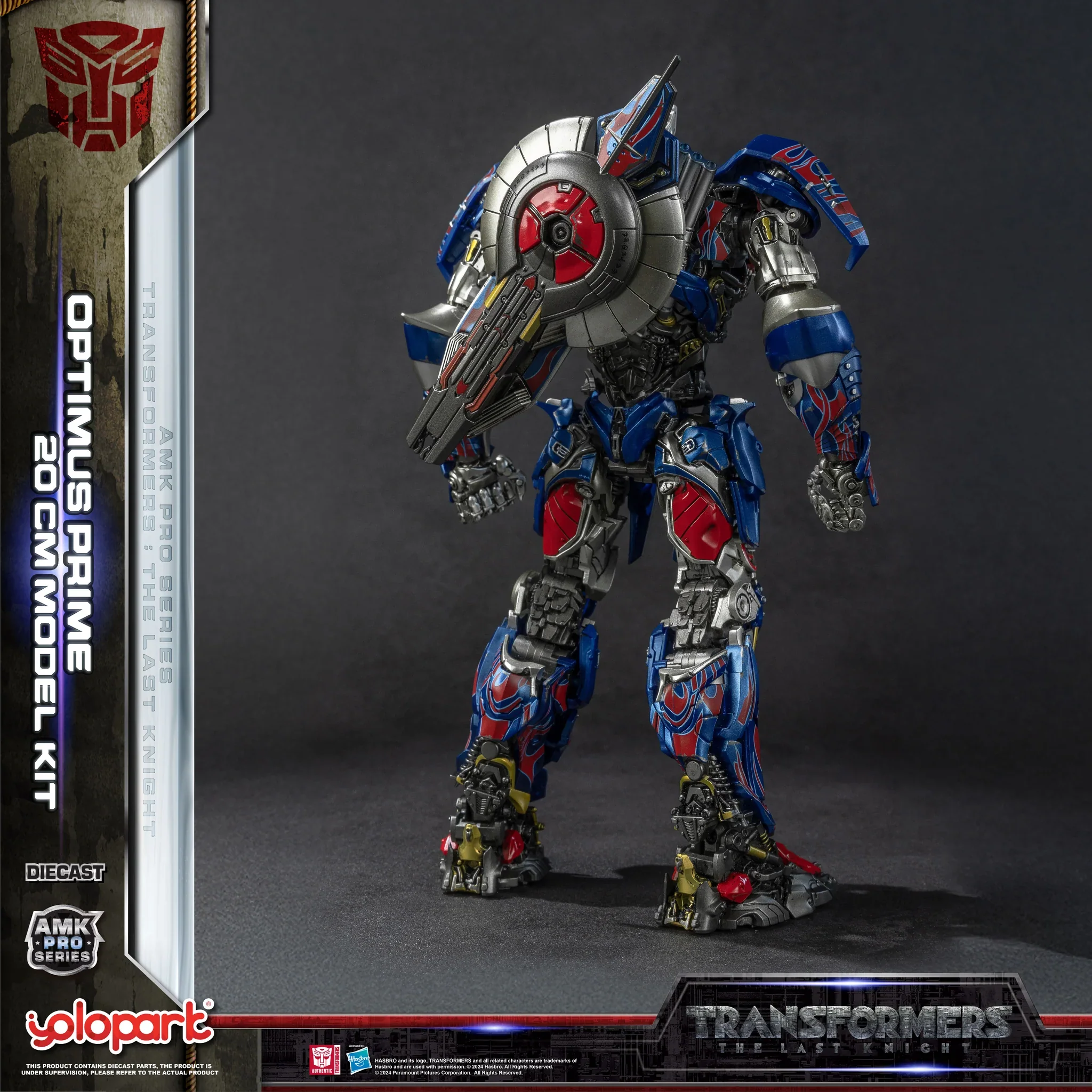 YOLOPARK - Transformers The Last Knight AMK PRO Series 20cm Optimus Prime Model Kit - Image 11