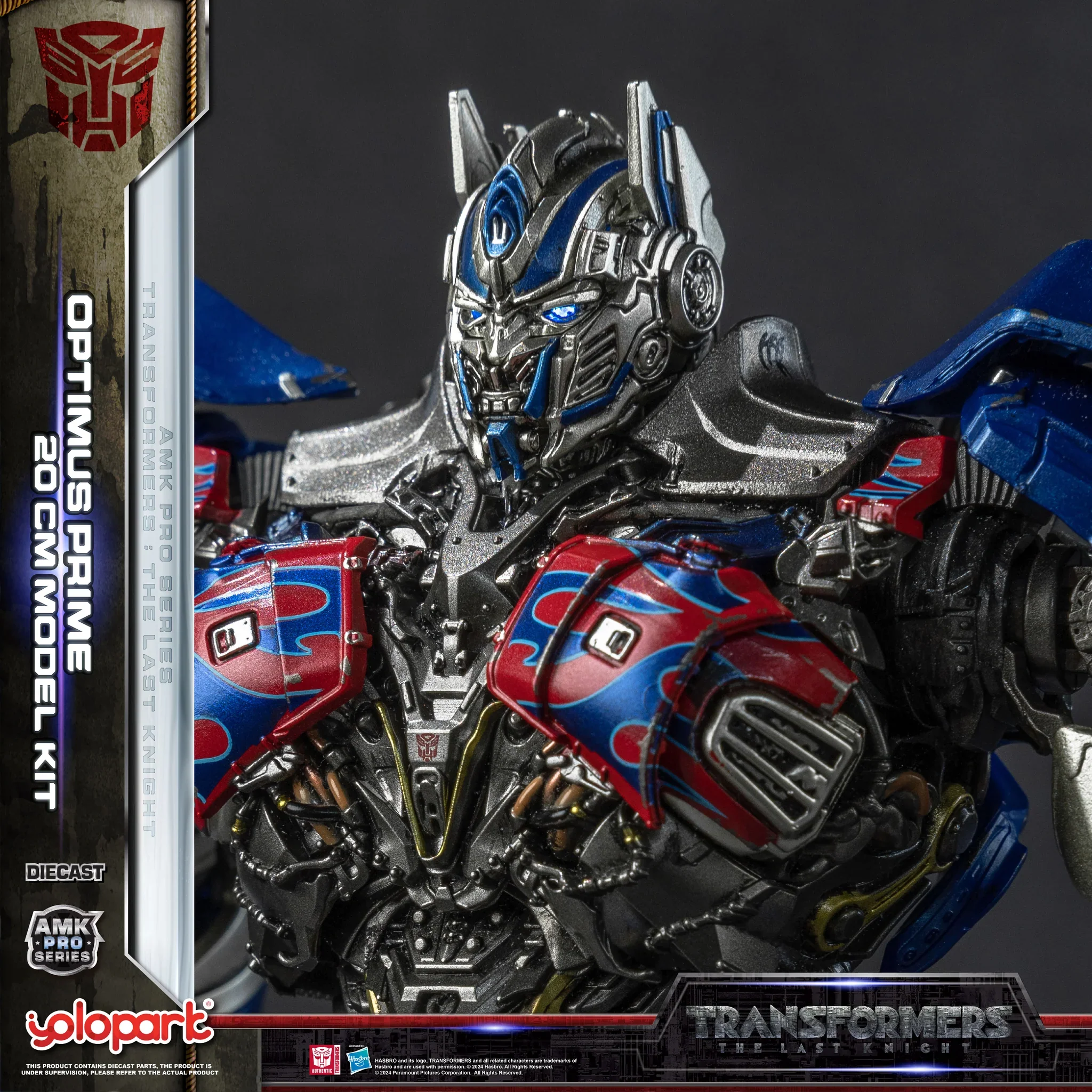 YOLOPARK - Transformers The Last Knight AMK PRO Series 20cm Optimus Prime Model Kit - Image 14