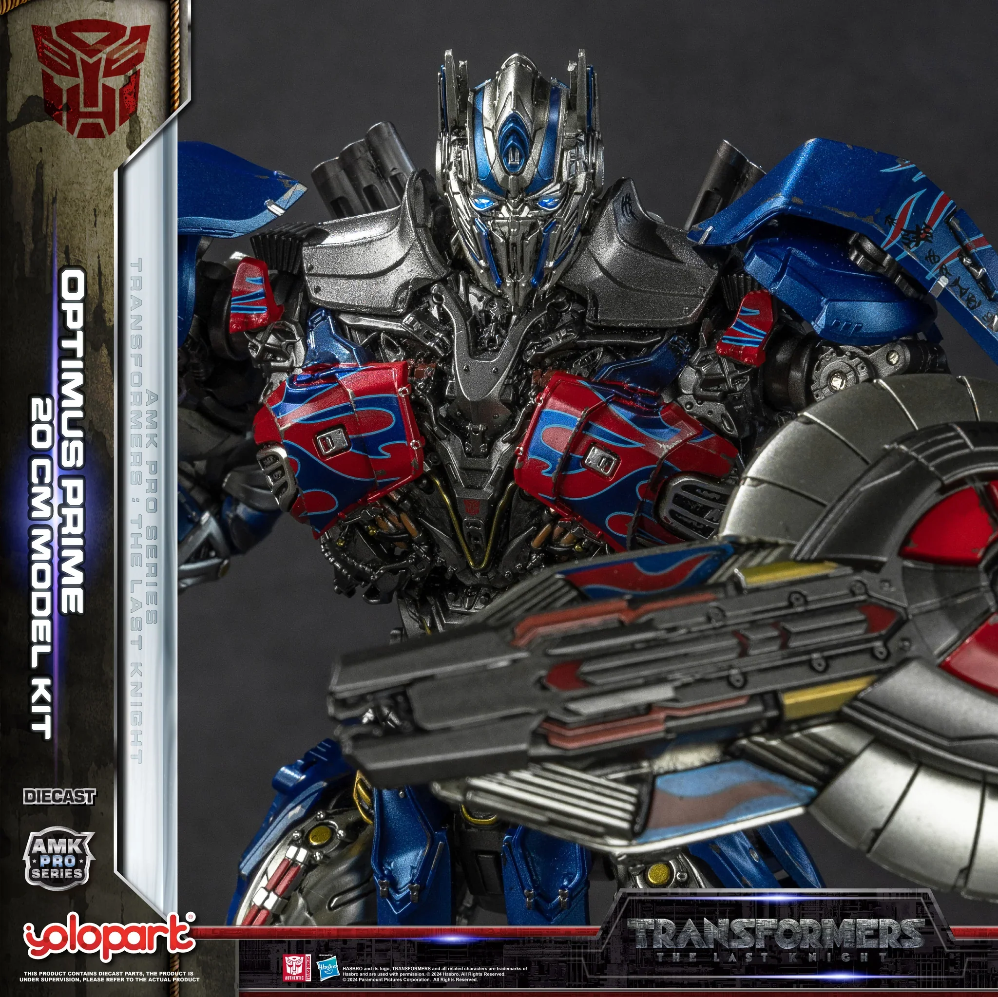 YOLOPARK - Transformers The Last Knight AMK PRO Series 20cm Optimus Prime Model Kit - Image 7