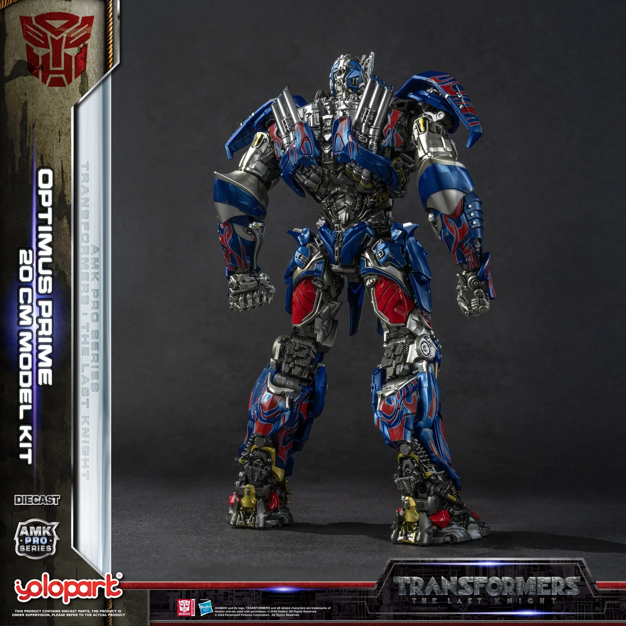 YOLOPARK - Transformers The Last Knight AMK PRO Series 20cm Optimus Prime Model Kit - Image 9