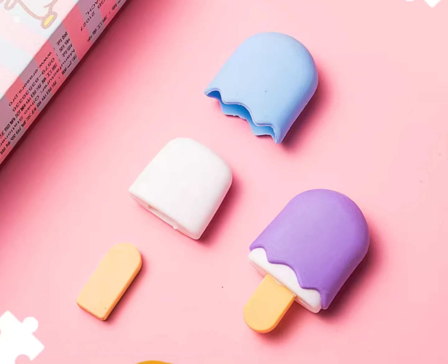 YOUPAI Stationery - Cartoon Ice Cream Eraser - Image 6