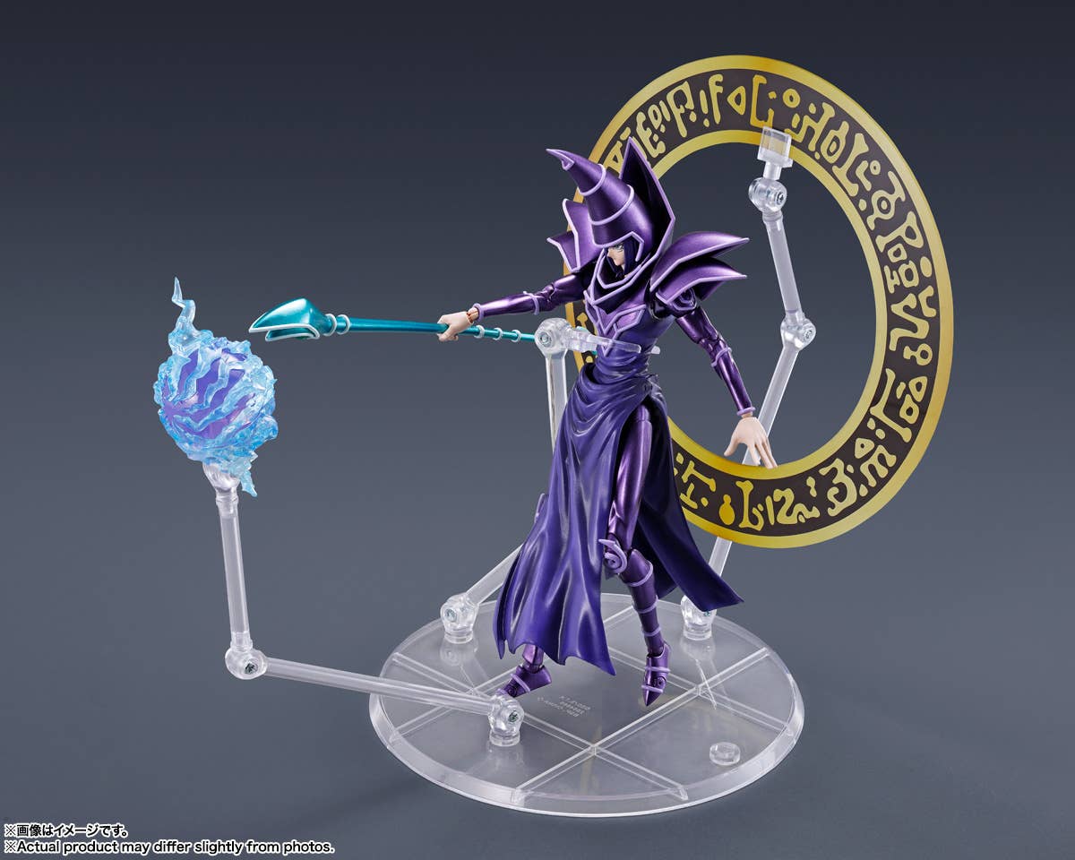 Yu Gi Oh - S.H.MonsterArts Dark Magician - Image 6