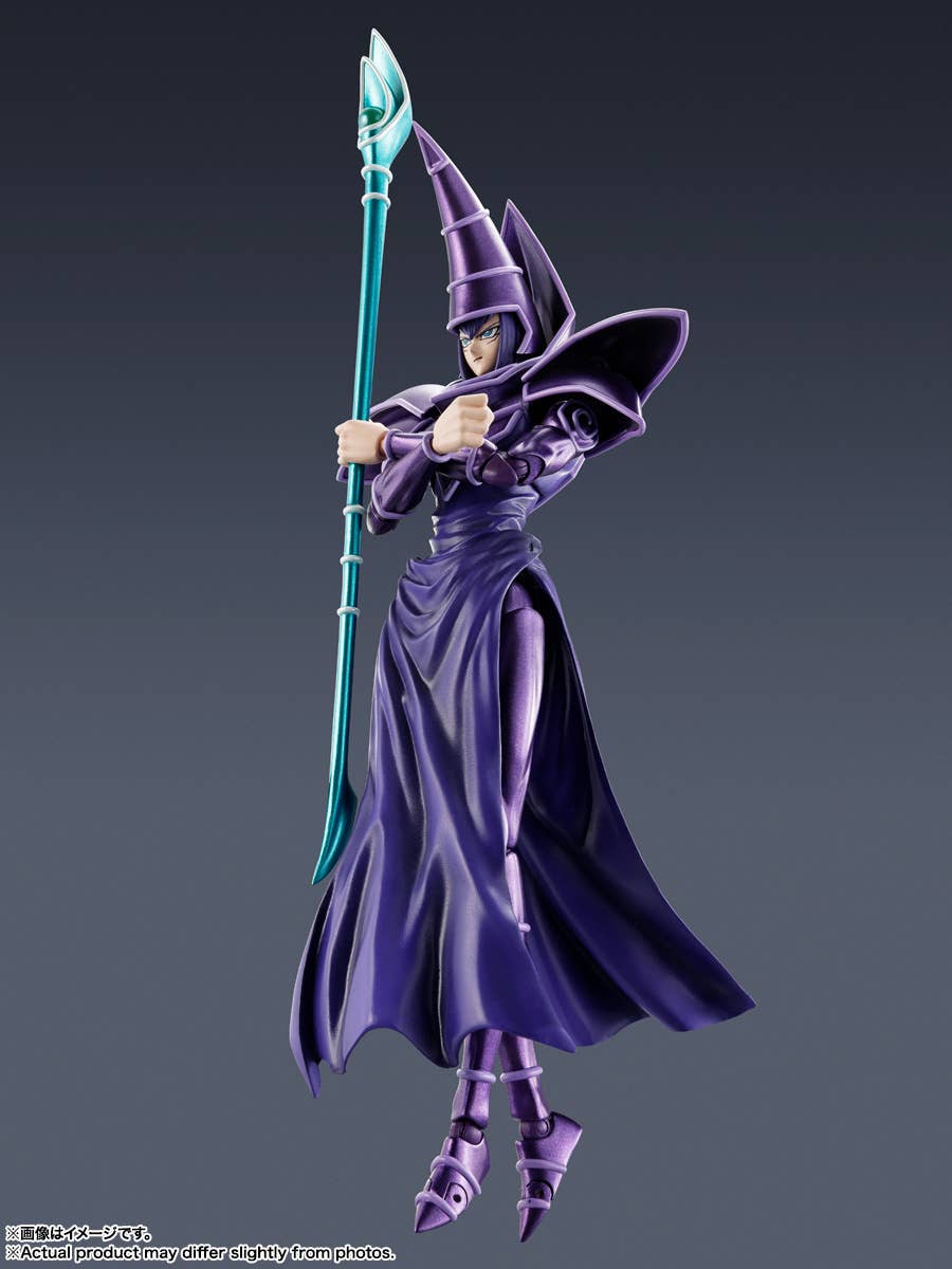 Yu Gi Oh - S.H.MonsterArts Dark Magician - Image 7