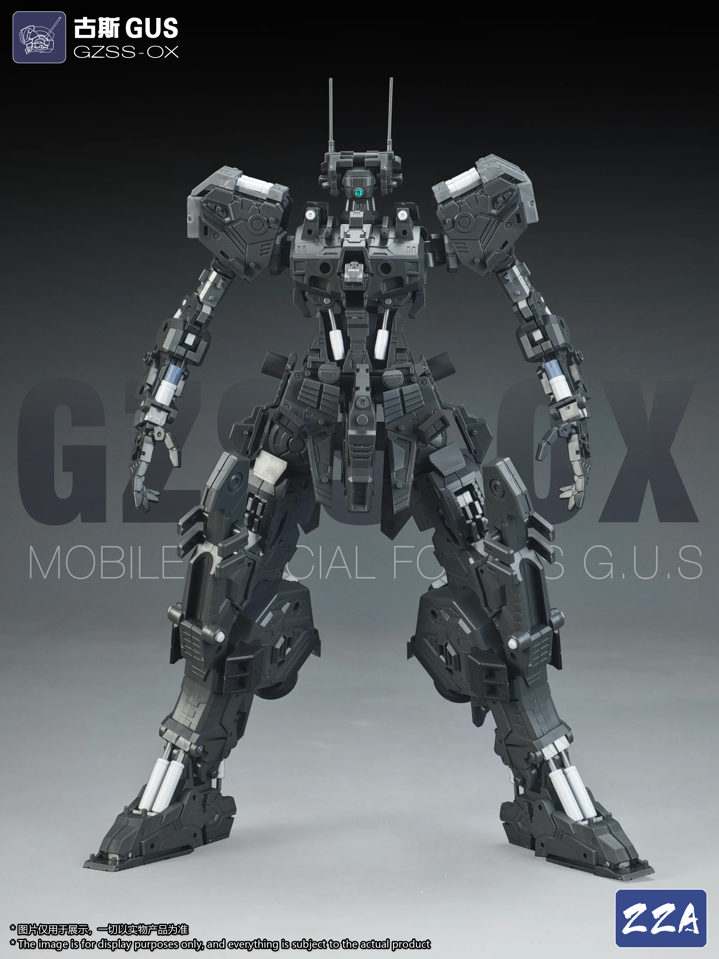 ZZA- MG 1/100 Gus GZSS-OX Model Kit [PRE-ORDER] - Image 11