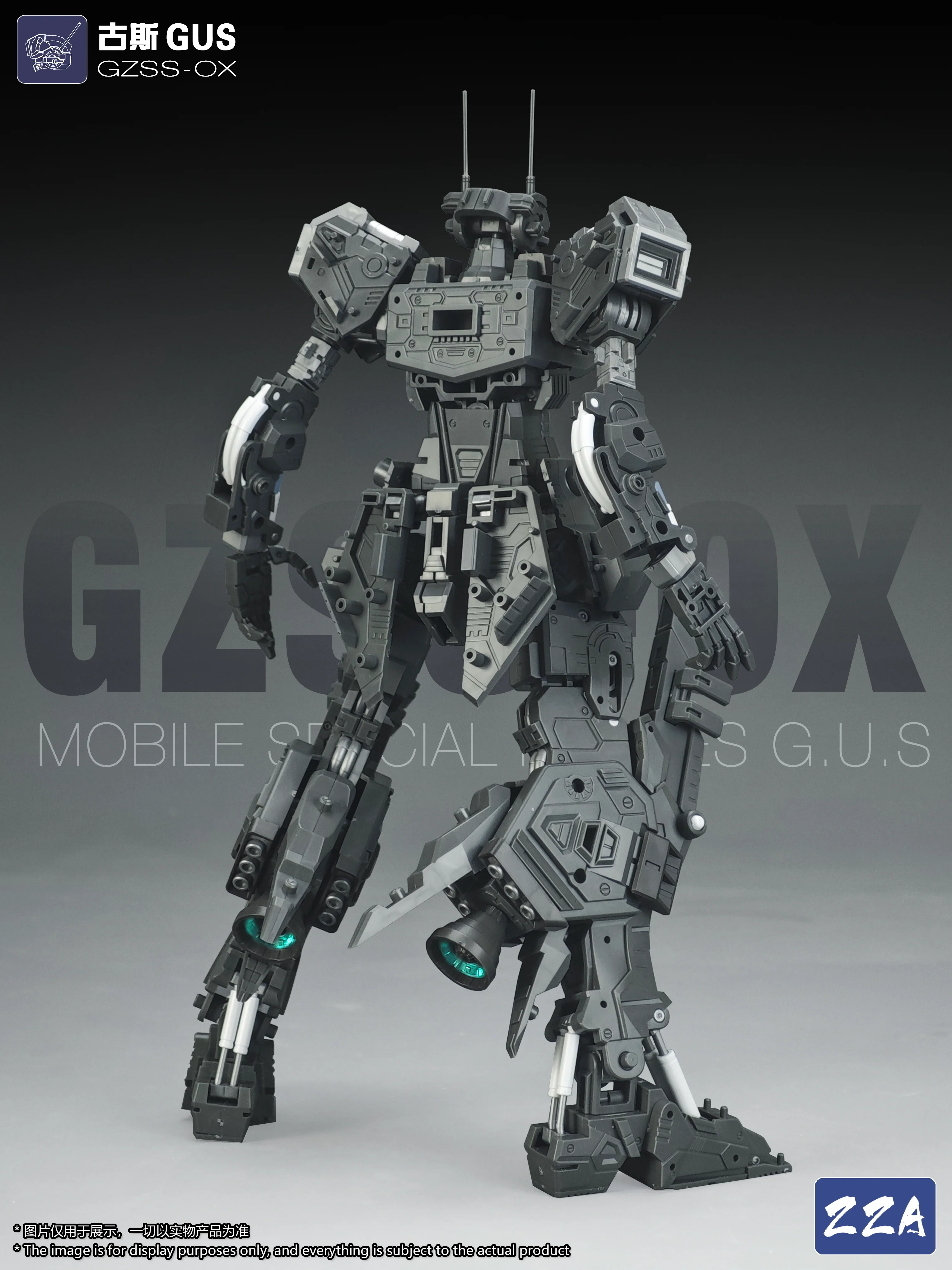 ZZA- MG 1/100 Gus GZSS-OX Model Kit [PRE-ORDER] - Image 12